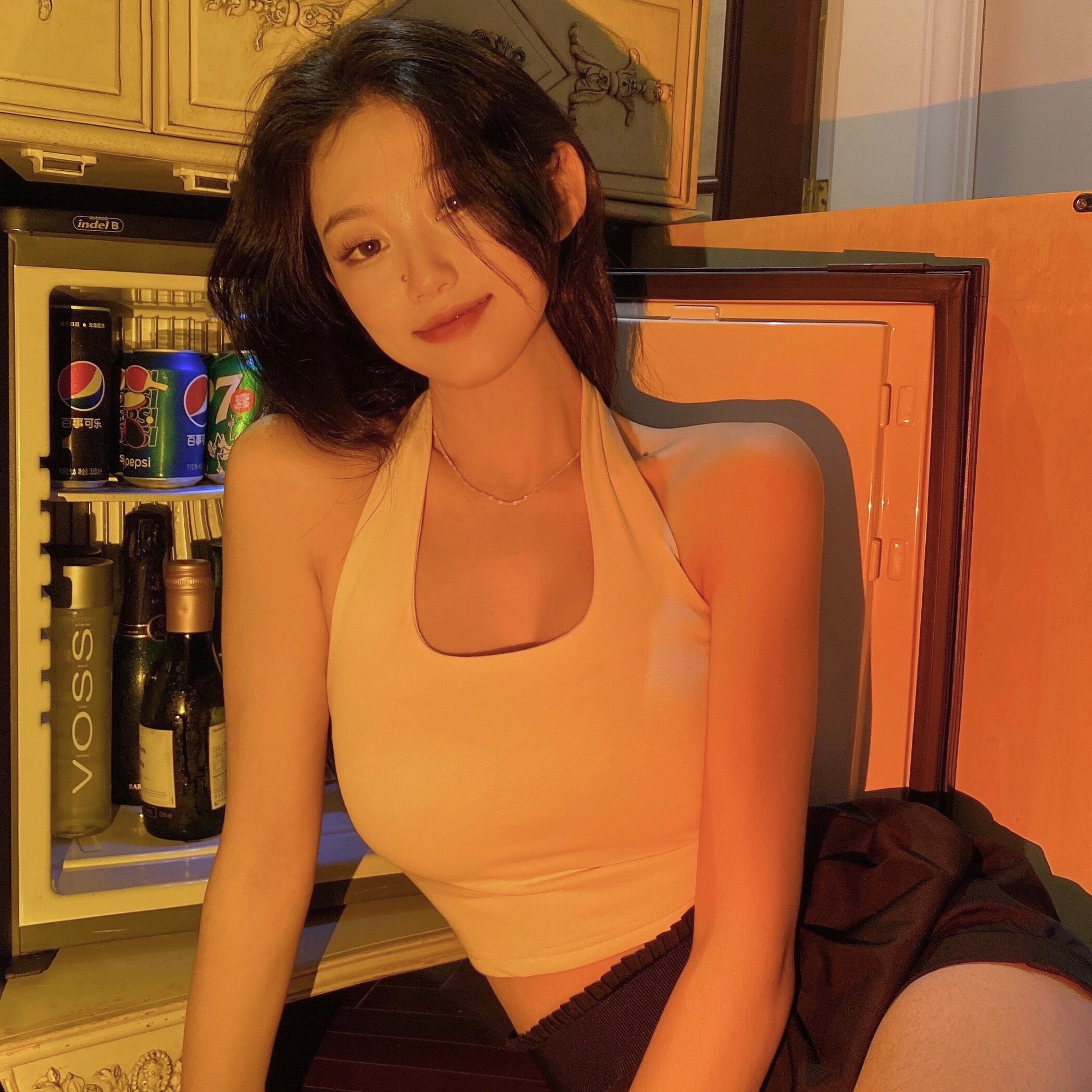 サマーダブルショートノースリーブトップス レディース 夏物 ガールズファッション41615731790