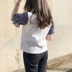 【綿100%】大人可愛い フリル袖ブラウス｜モスグリーン｜サムネイル11