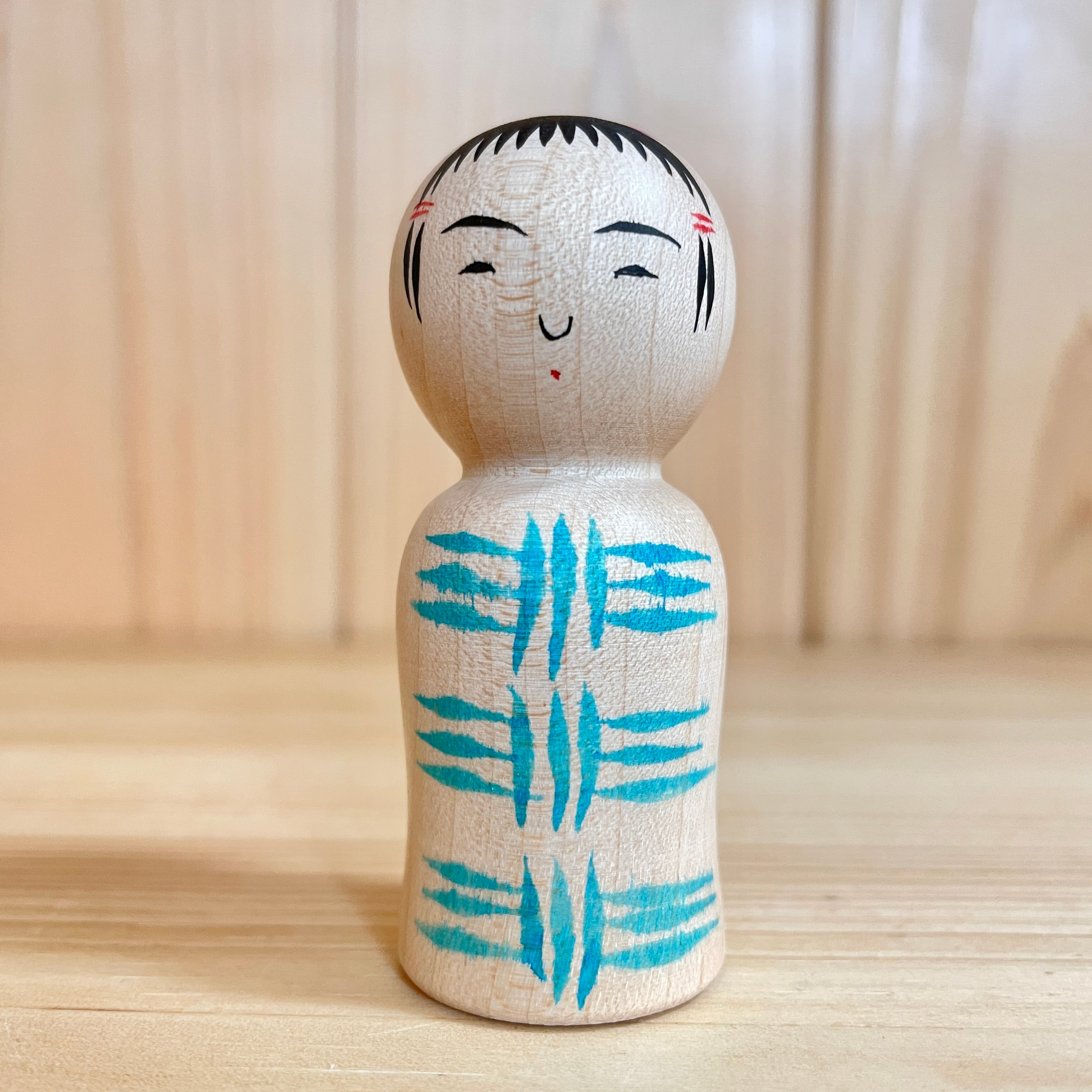 本荘こけし　斎藤祥子工人　こけし　5個セット 本荘こけし 斎藤祥子工人 こけし 5個セット 本荘こけし 斎藤祥子工人