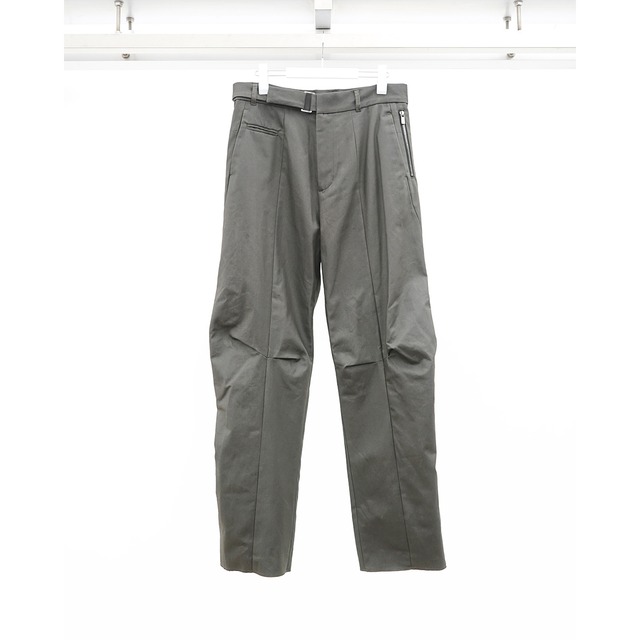 [ISŌ：位相] (イソウ) ISO-076-TRS OLMETEX® 3D tucked Back Zip Trouser