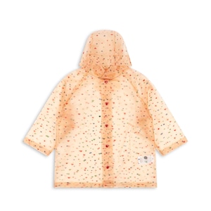 Konges Sløjd / brume raincoat - multi heart（2y,3y,4y）