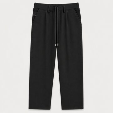 KANEMASA PHIL. 36G Nylon Tuck Easy Pants(BLACK DYE) | PAY ID