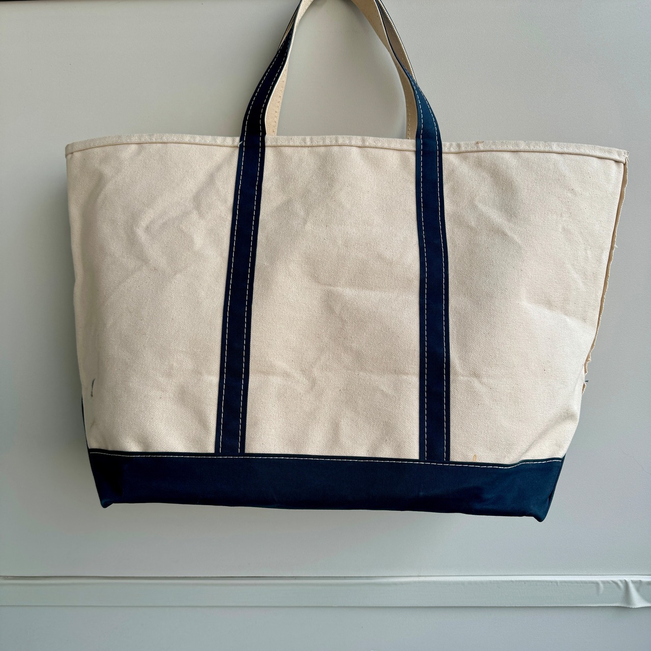 L.L.Bean ボートアンドトート XL 2色タグ 80s 画像2