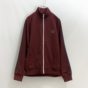 フレッドペリー　トラックジャケット　ジャージ　Fred Perry ワインレッド　茶