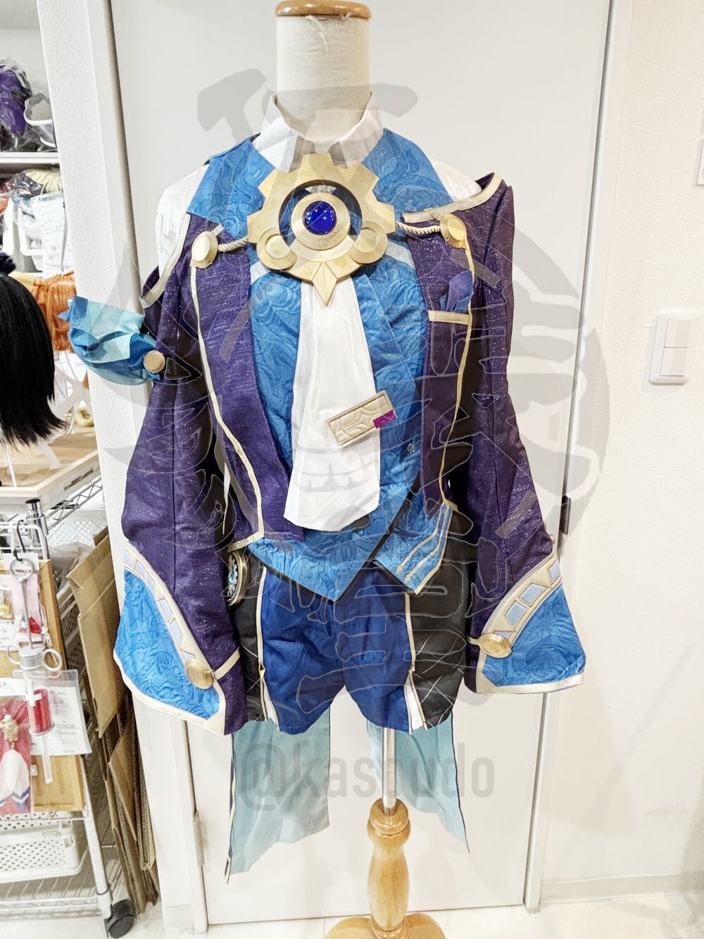 【男性サイズ】崩壊:スターレイル ミーシャ 風衣装【ウィッグ、靴付き】
