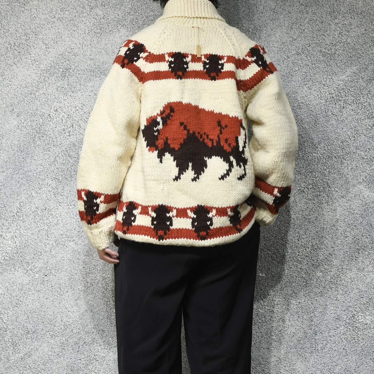 60's~ cowichan sweater