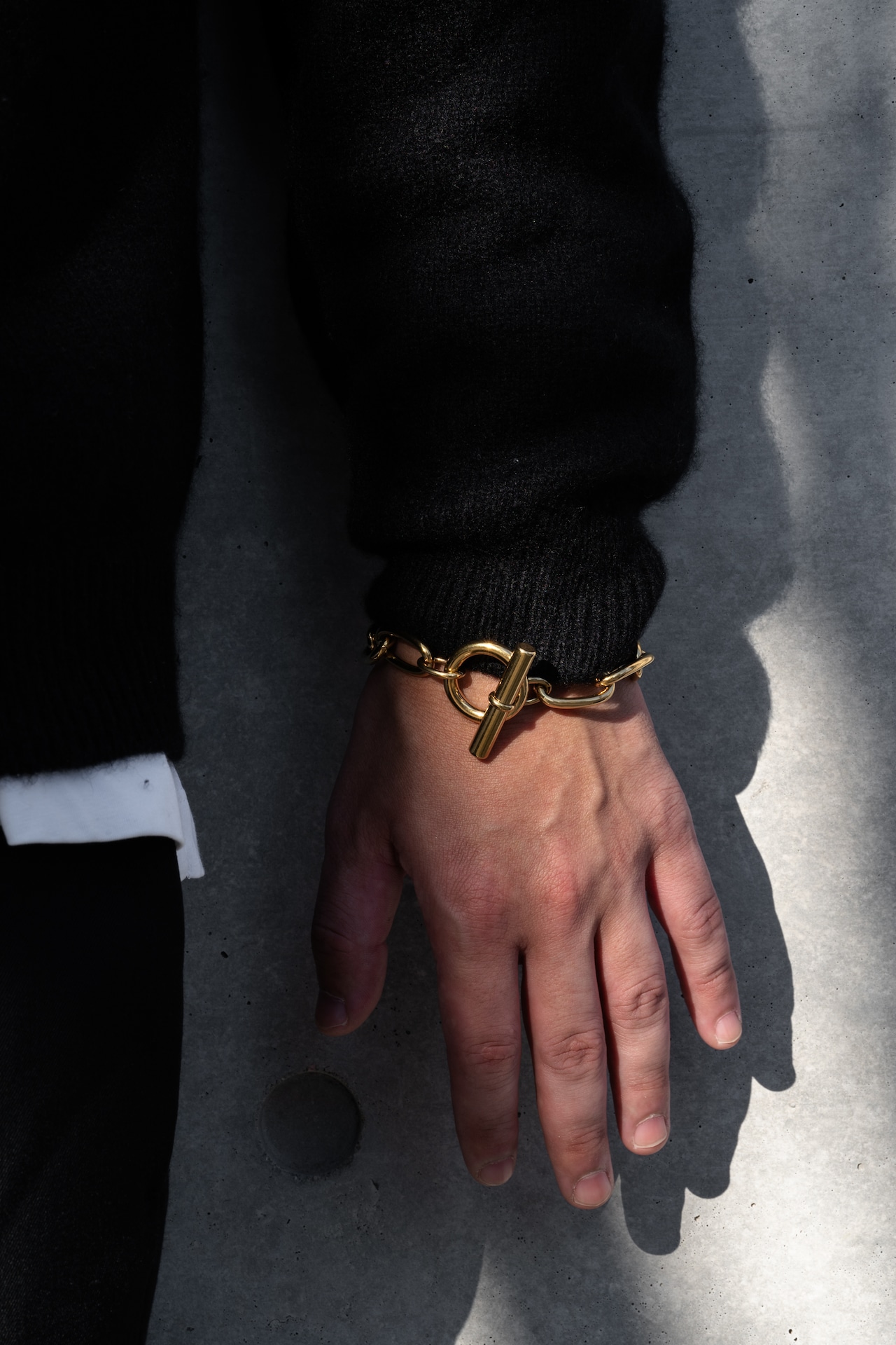 【chain mantle bracelet】GOLD