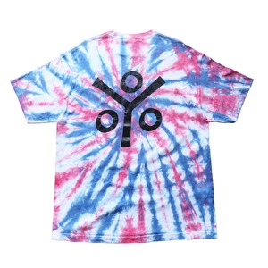 Moloch×TKhome factory Tie-dye Lights Logo S/S Tee