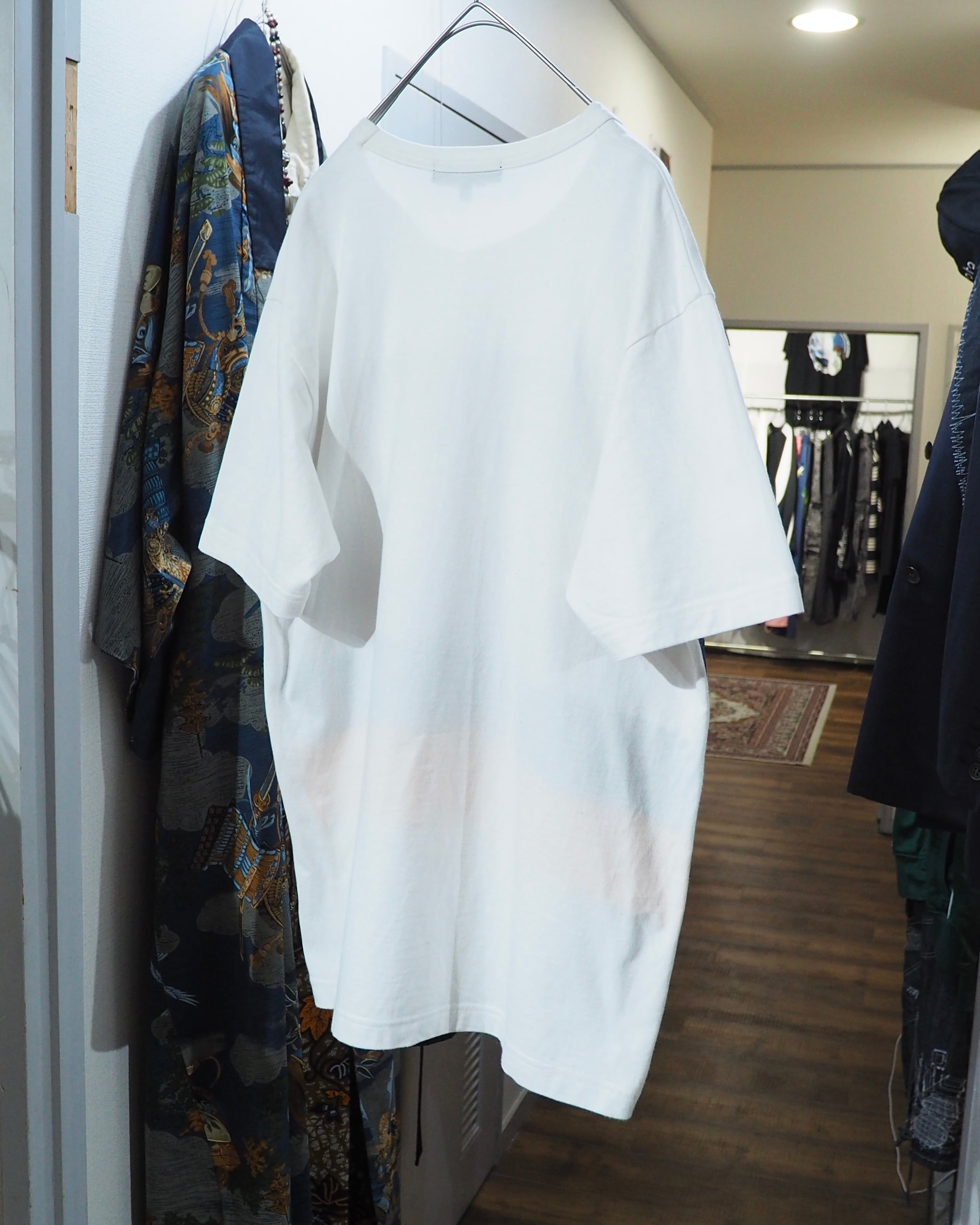 18SS ” COMME des GARCONS HOMME ” Different materials Switching Tee