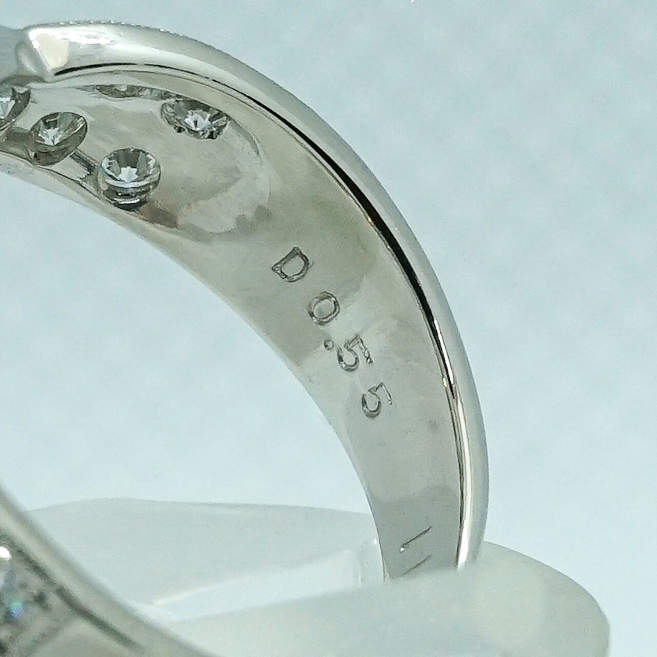 ダイヤモンドリング　♯8　D0.304ct Pt950 ジュエリー