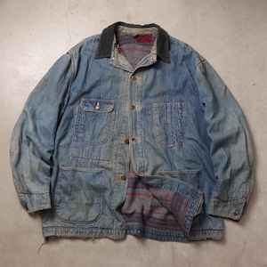 1960s  Unknown  Denim  カバーオール  XL位　R244