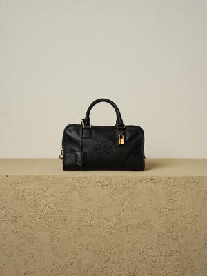 LOEWE ロエベ アマソナ28 ブラウン ゴールド金具 ハンドバッグ