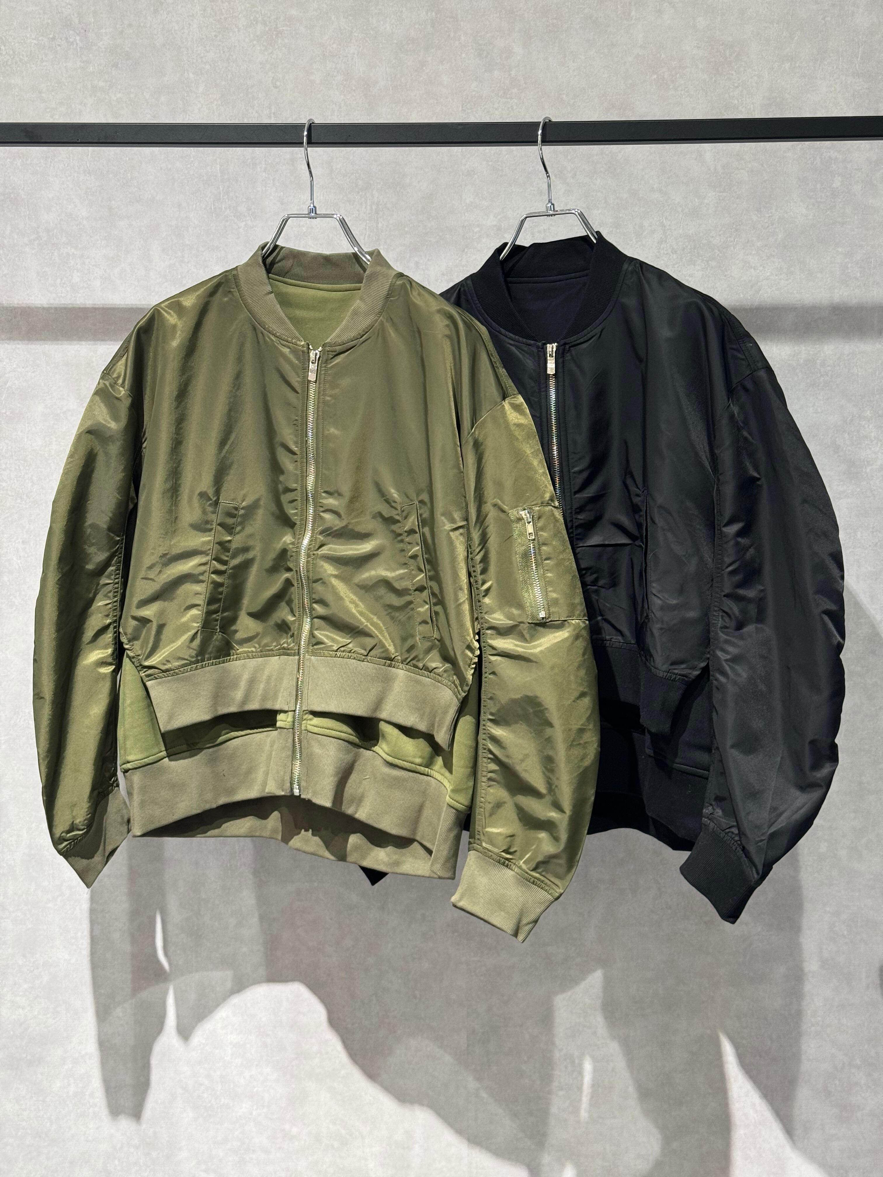 double hem ma-1 jacket