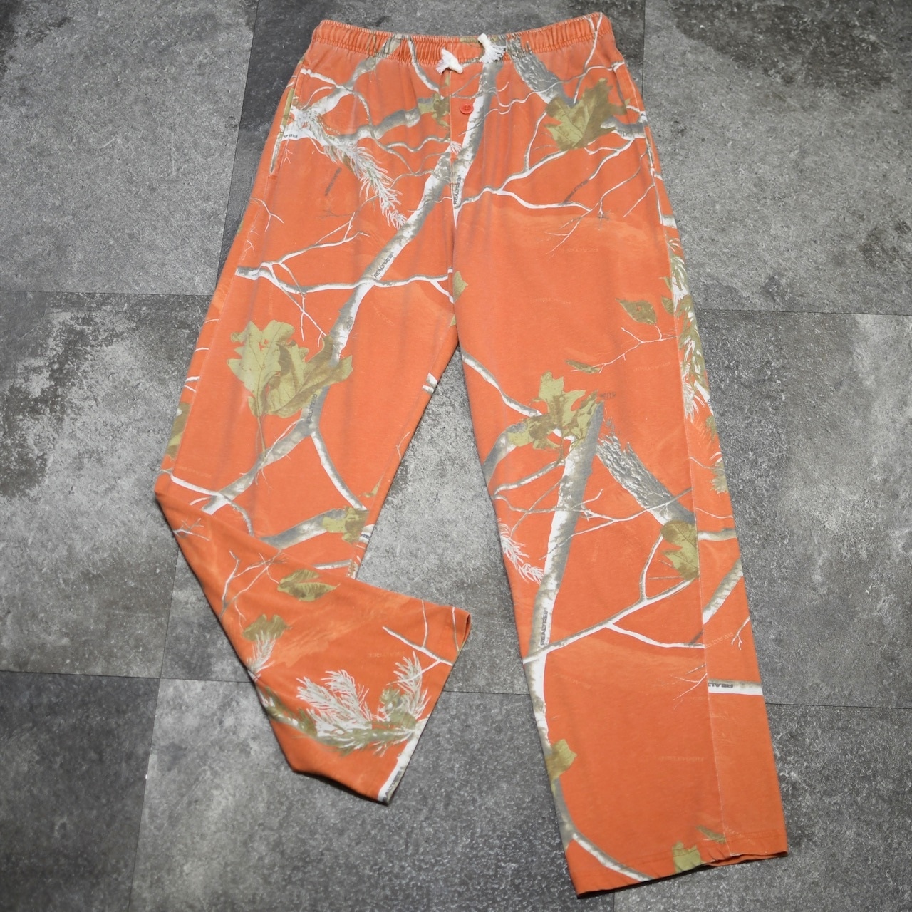 real tree pattern easy pants