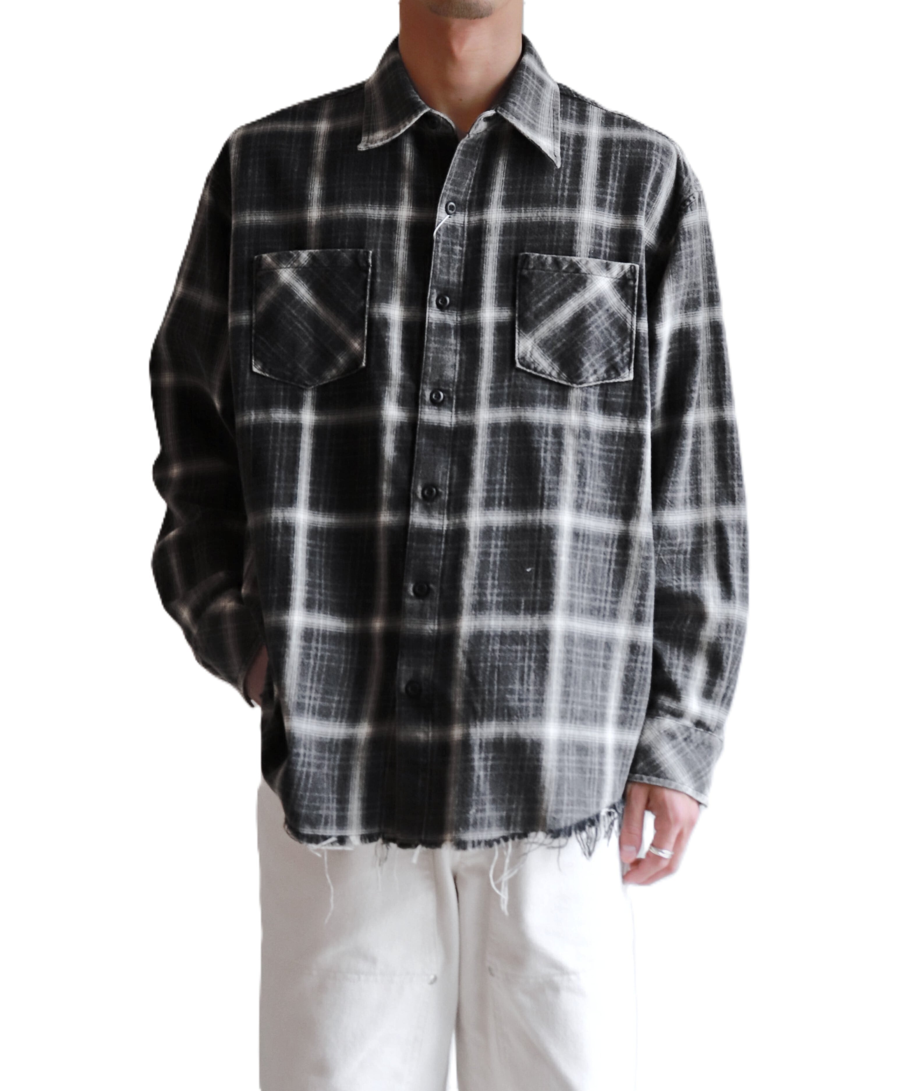 定価44,000円】新品未着用・MIYAGIHIDETAKA Rafu シャツ Rafu