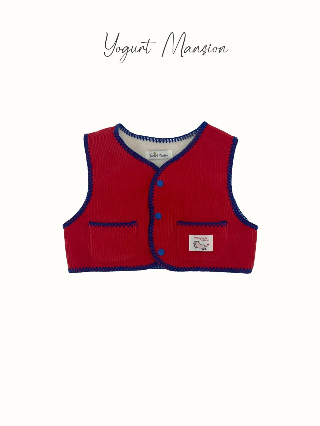 yogurt mansion［取寄］mellot reversible vest 26winter