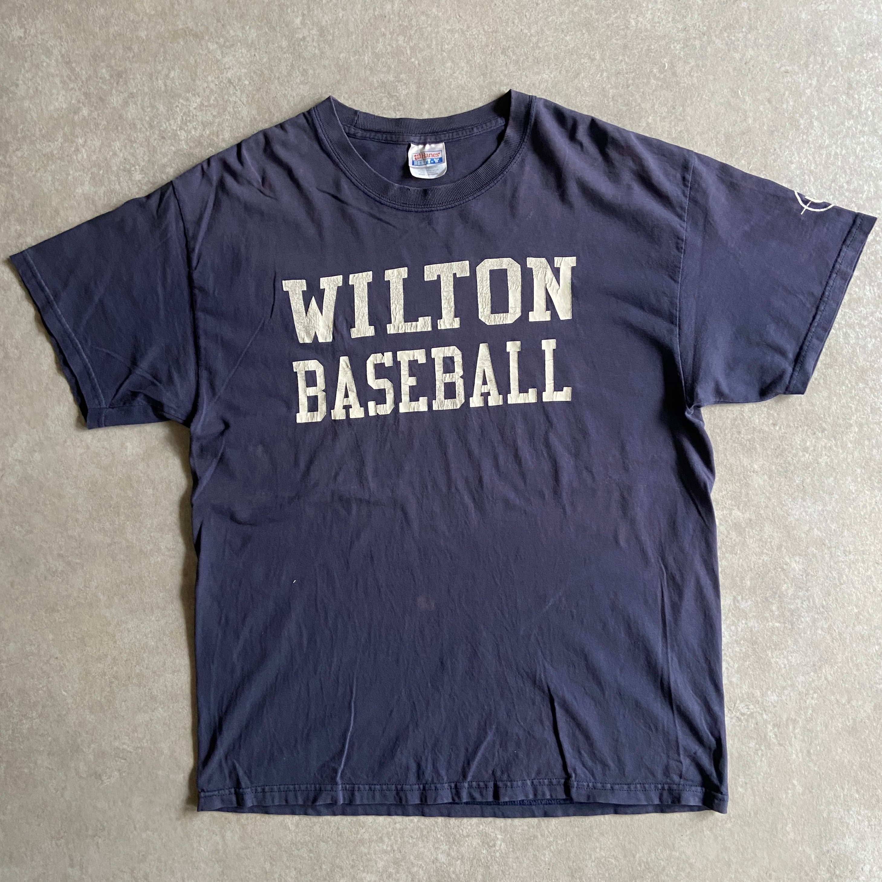 Hanes "WILTON BASEBALL" Tee L G970