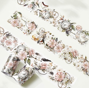 新作☆WT48 The Washi Tape Shop【Floral Chronicles】特殊インク マスキングテープ / PETテープ