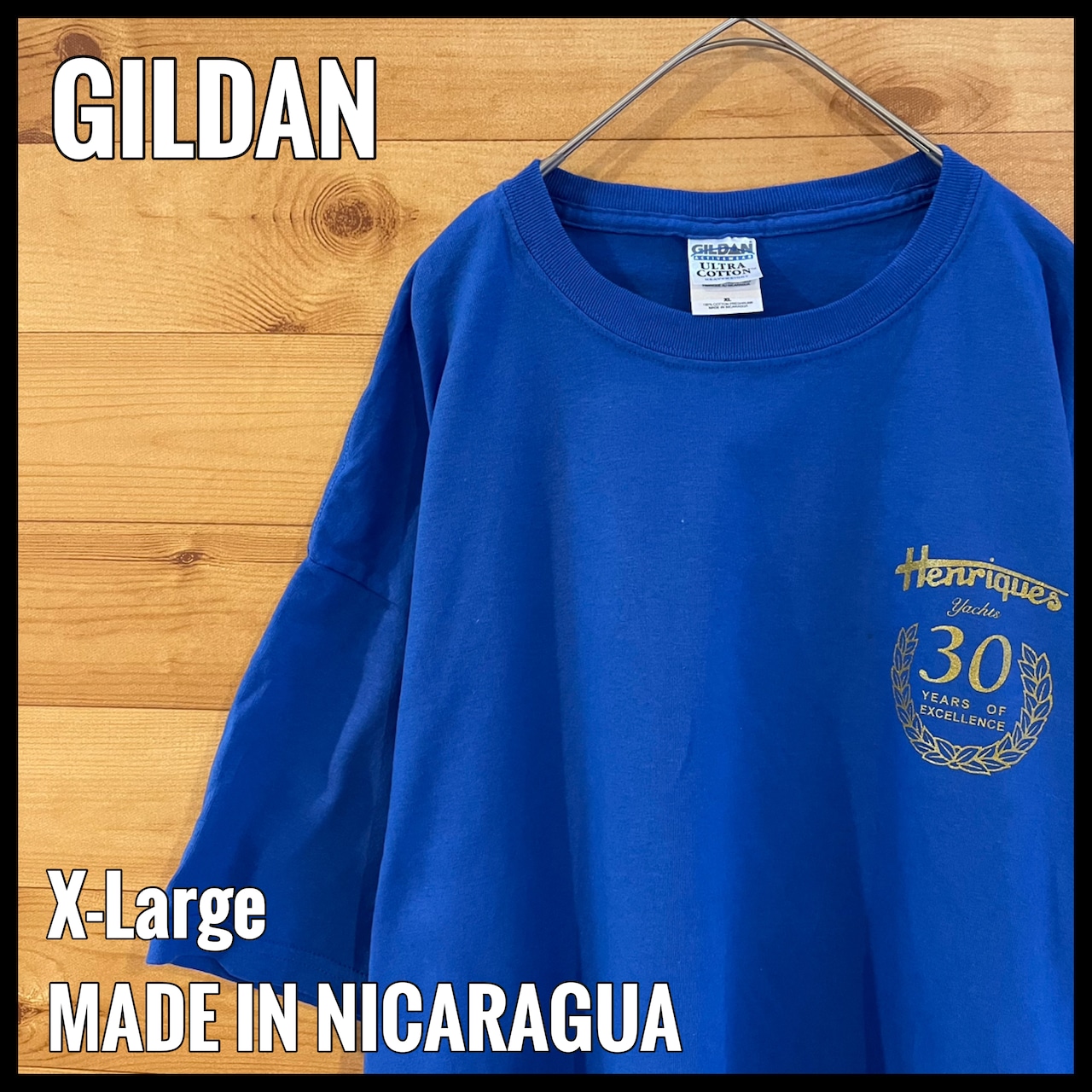 【GILDAN】企業系 造船所 Tシャツ ワンポイントロゴ XL ビッグサイズ US古着 アメリカ古着