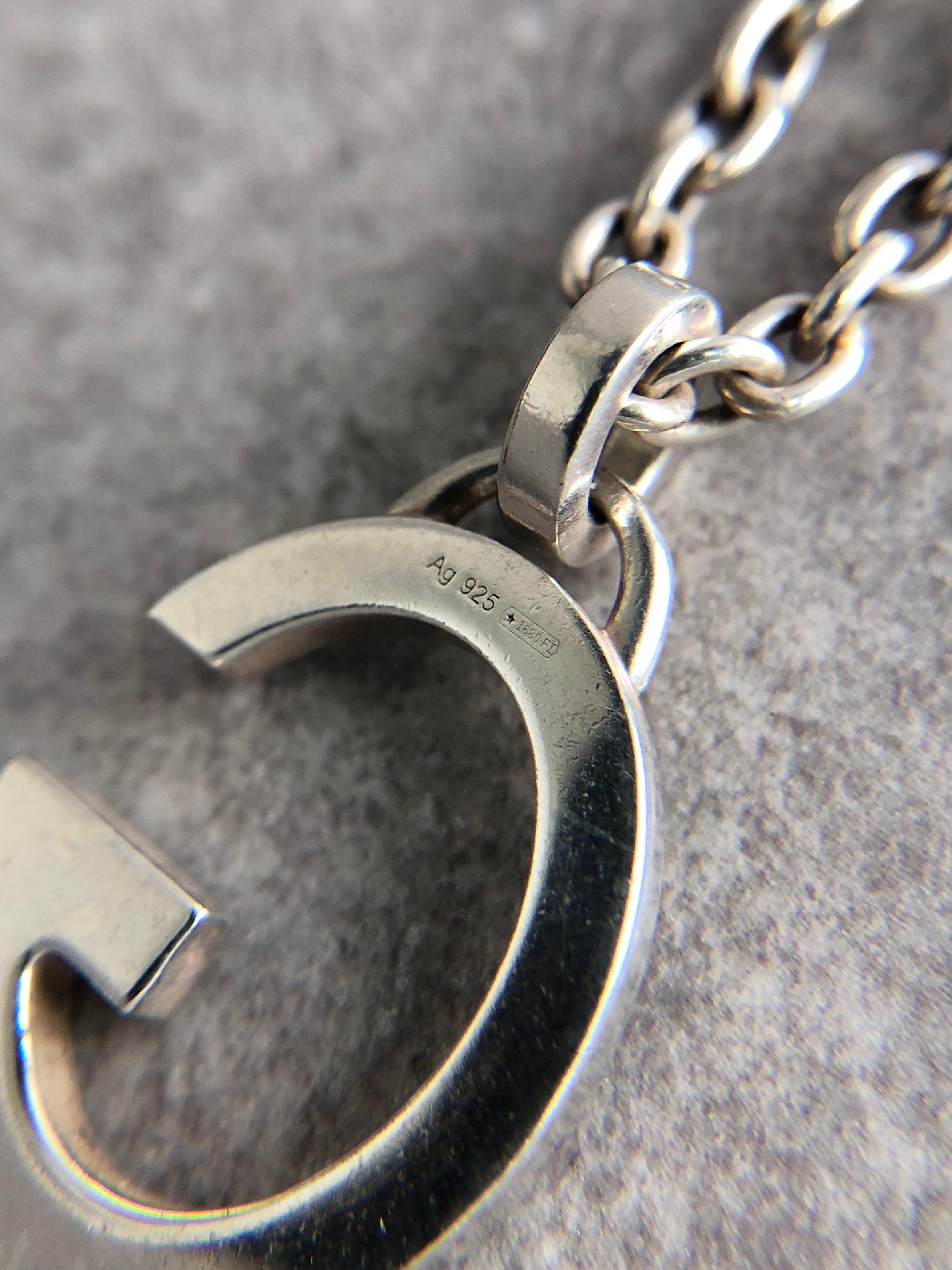 GUCCI グッチ ネックレス シルバー G 925 vintage ヴィンテージ
