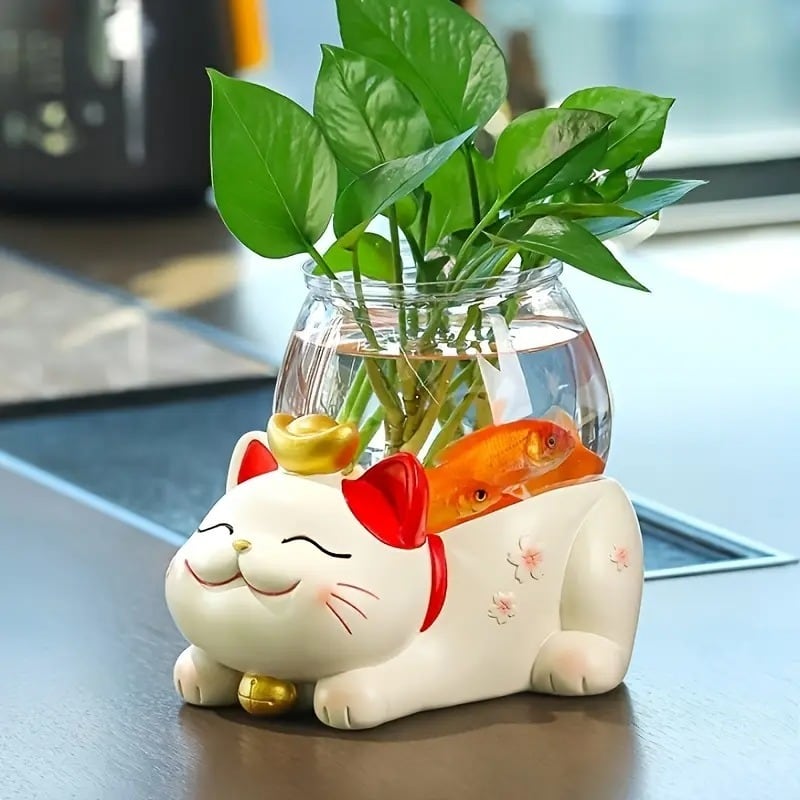 招き猫 猫 ネコ 置物 オブジェ スピリチュアル 貯金箱 幸運 開運 浄化