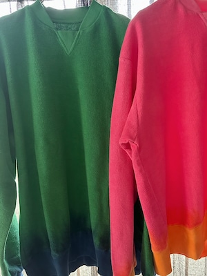 Loop face gradation sweat 【Forest Night】