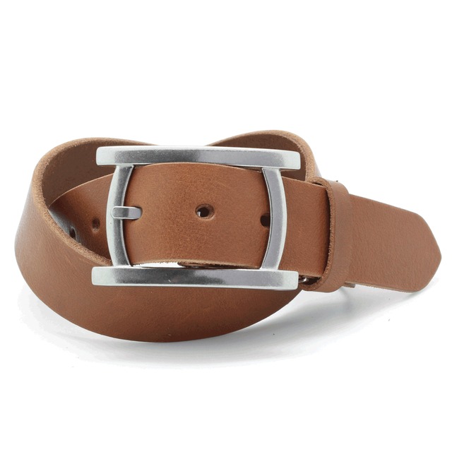 LOCAL WORKS　栃木レザーベルト　067L　”バケッタレザー”使用　ラダーバックルベルト　帯幅4㎝　男女兼用　バックル交換可能　長さ調整可　レザーベルト　革ベルト　ベルト　シュリンク加工