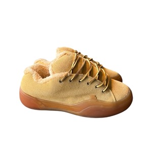 【ERL】UNISEX SUEDE VAMP SKATE SNEAKER LEATHER