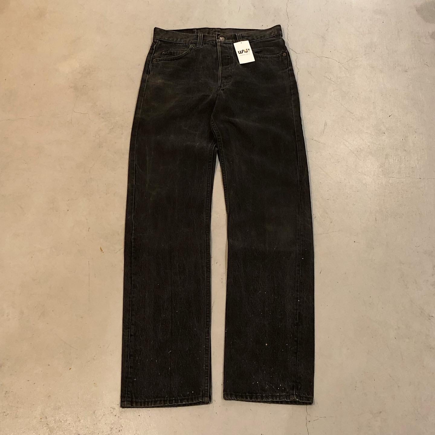 90s Levi's 501 black denim pants “USA”【高円寺店】