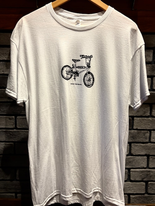 BURN SLOW BMX bike T-shirt White L
