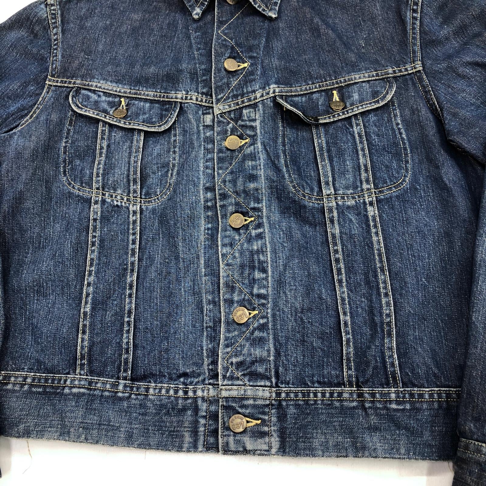LEE リー 101-J 60年代 USA製 色濃い目 デニム ジャケット トラッカー