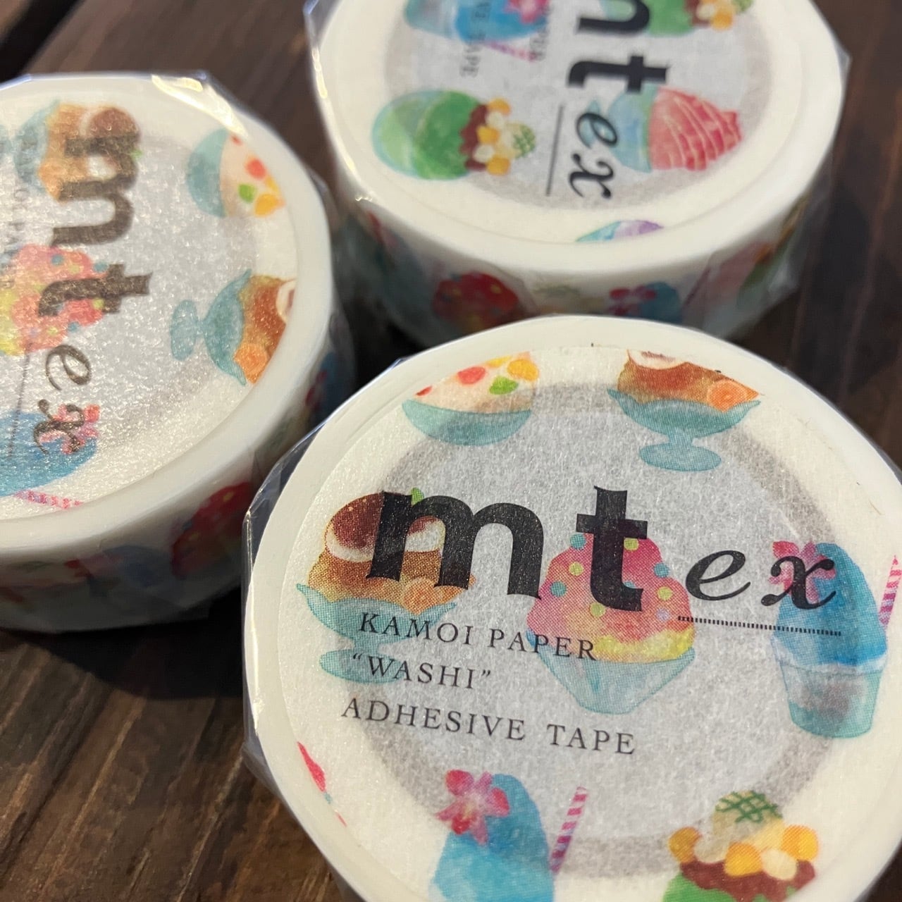 【廃番】【旧価格安い!】【10m】mt ex かき氷 18mmマステ MT31