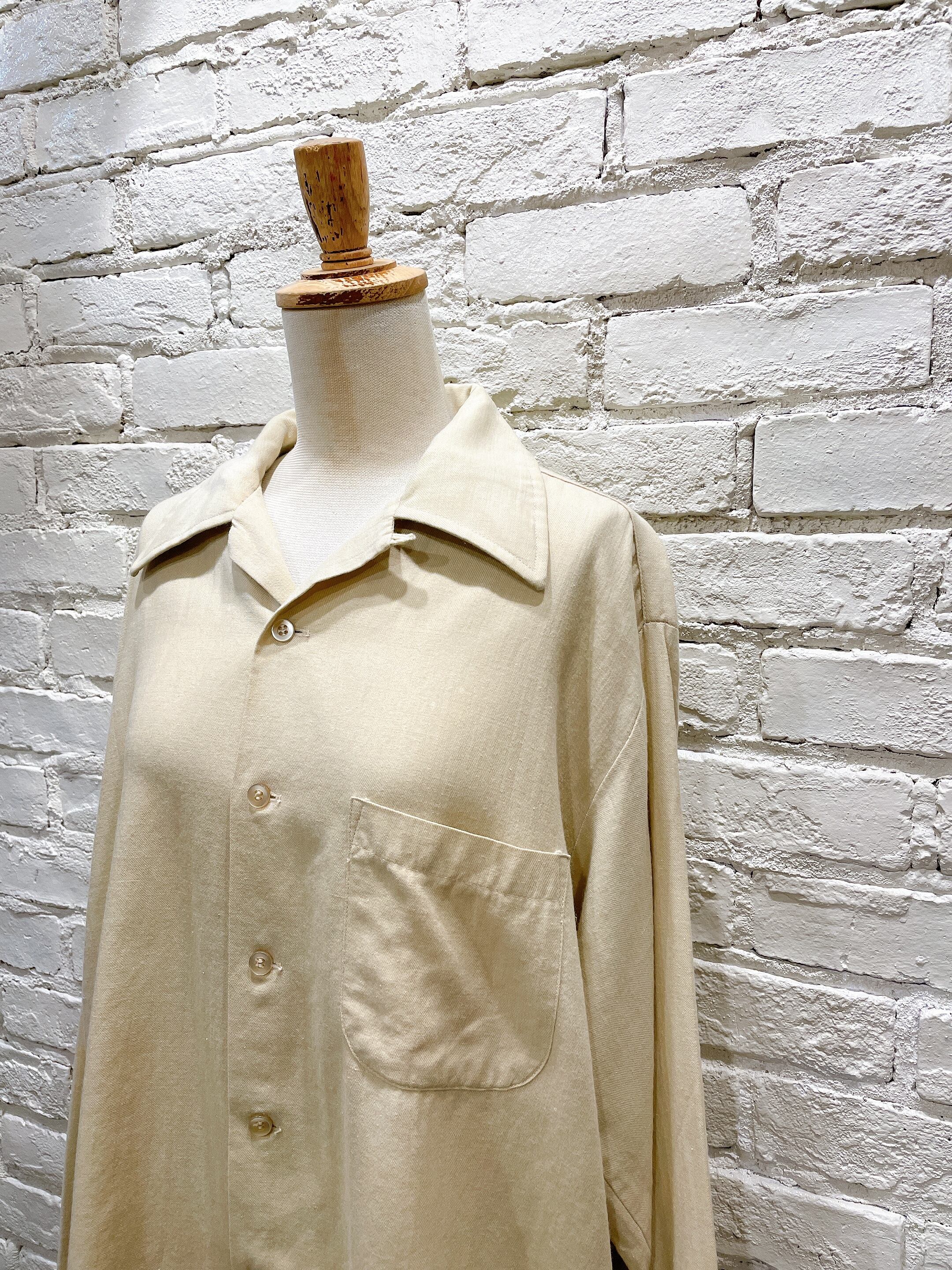 60年代 SEARS ヴィンテージオープンカラーシャツ SIMPSONS | Used 