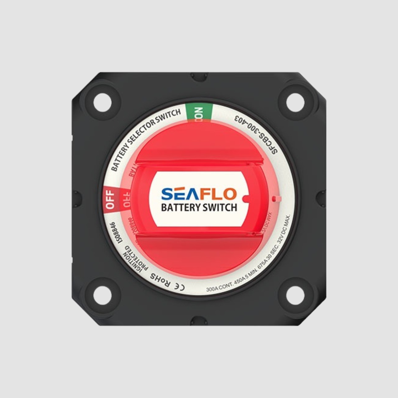 4ポジションミニセレクターバッテリースイッチ