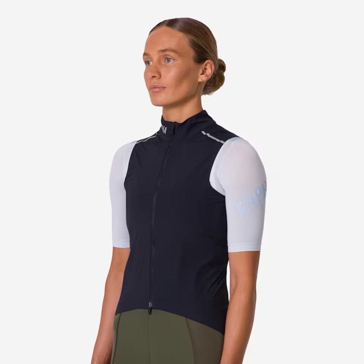 WOMNE'S PRO TEAM GILET II BLACK/SILVER