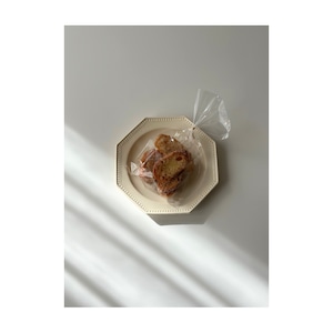 Creil et Montereau クレイユモントロー / オクトゴナルプレート φ18cm (f)