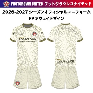 フットクラウンユナイテッド沖縄 2026-2027シーズン オフィシャルユニフォーム