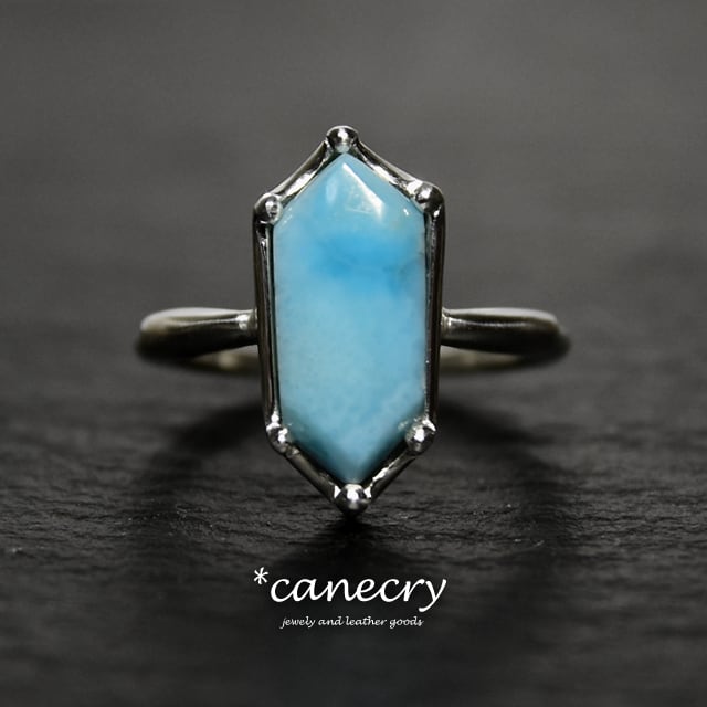 ラリマーのリング