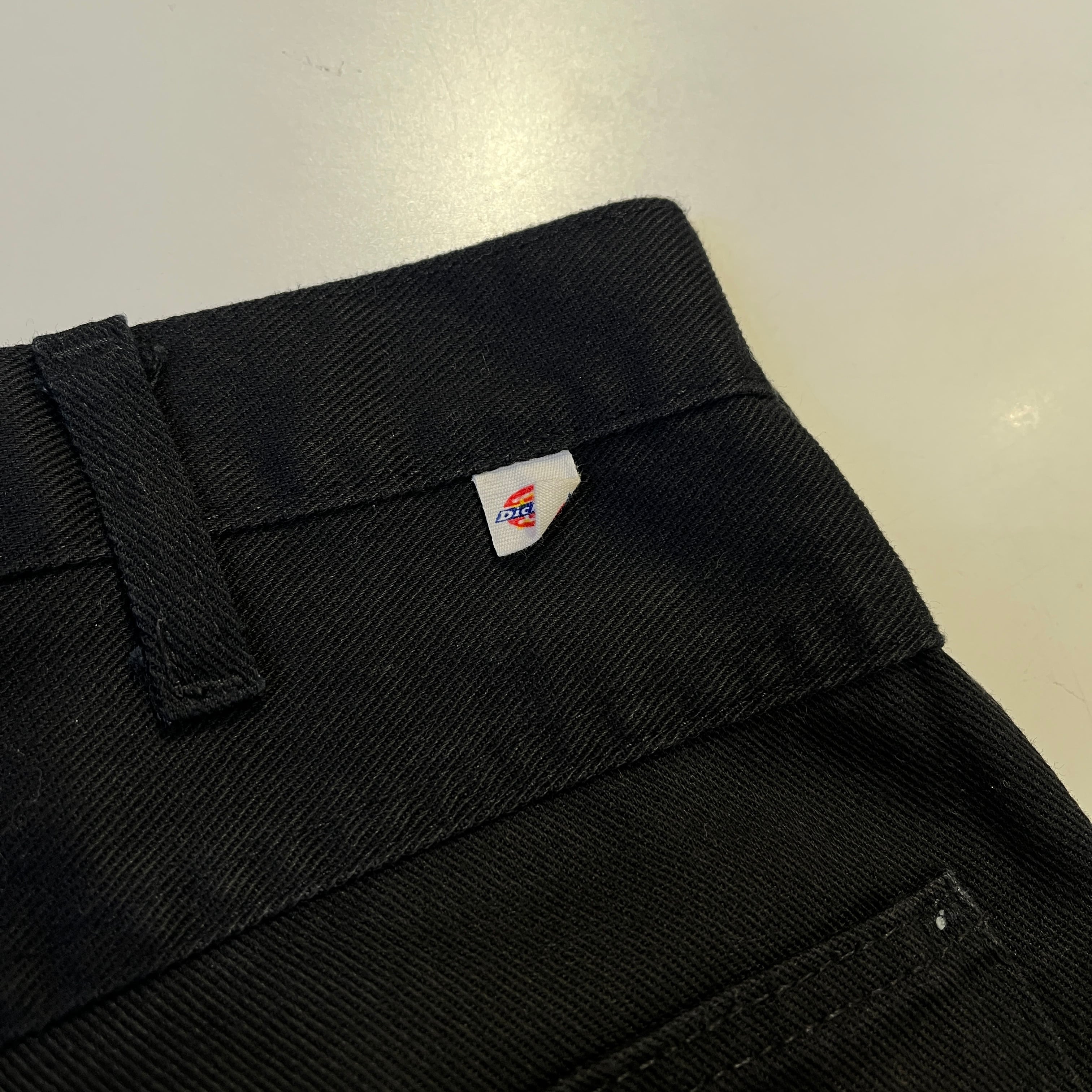 1980'S~1990'S DICKIES COTTON PANT SMALL TAG FLARE BLACK | safarionline