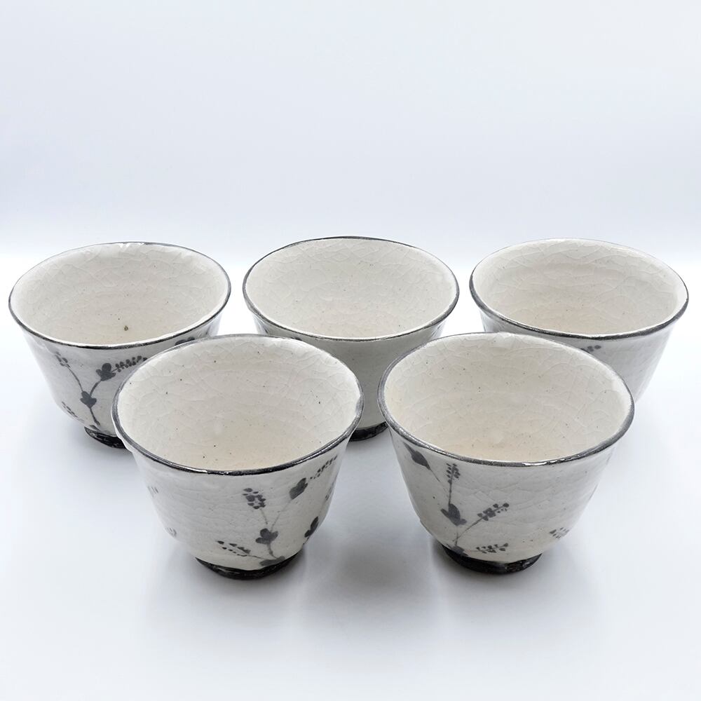 長石釉草花文小丼【佐々木 好正】 | 器 ギャラリー 香綵