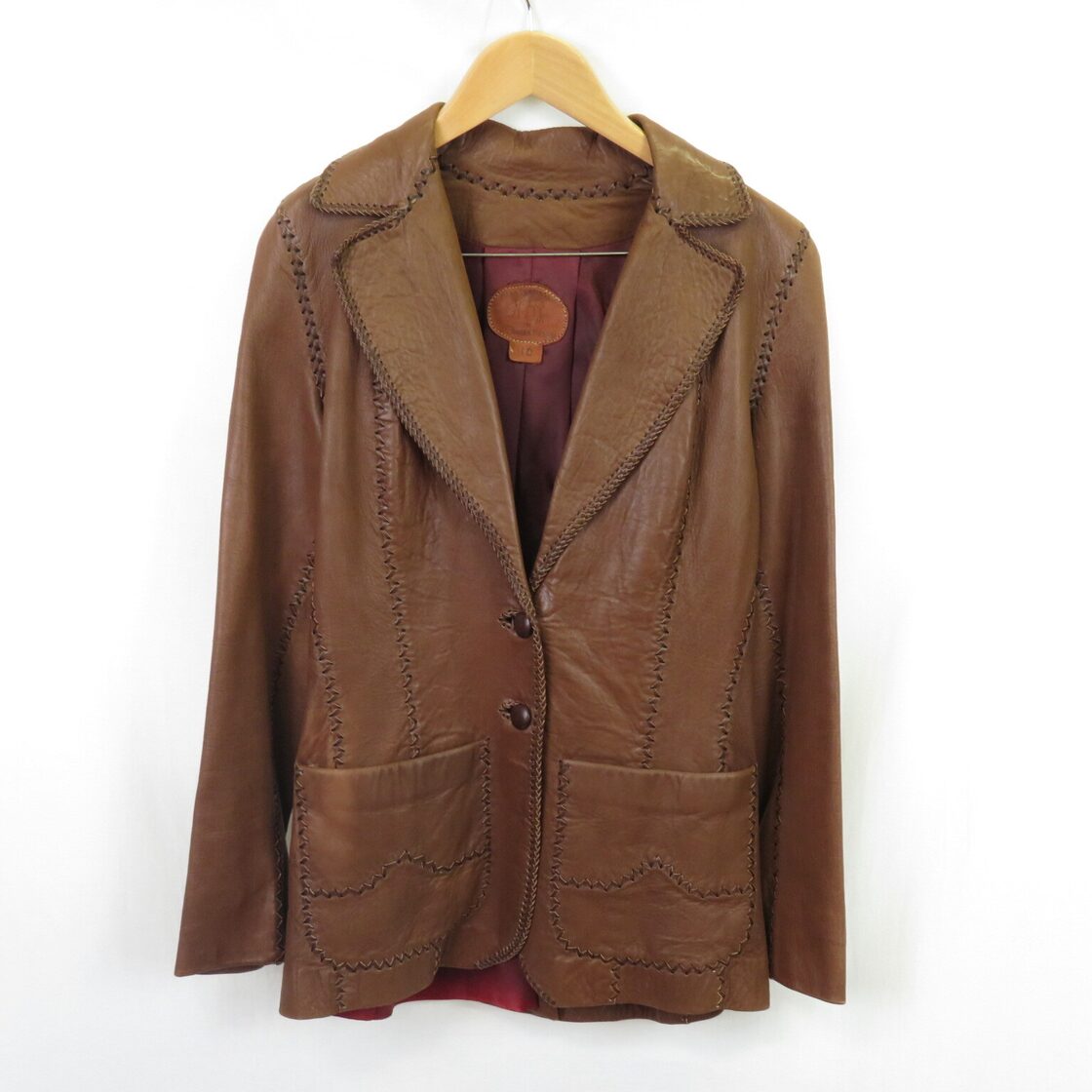 70s North Beach Leather レザークラフト ジャケット sizeレディース10  