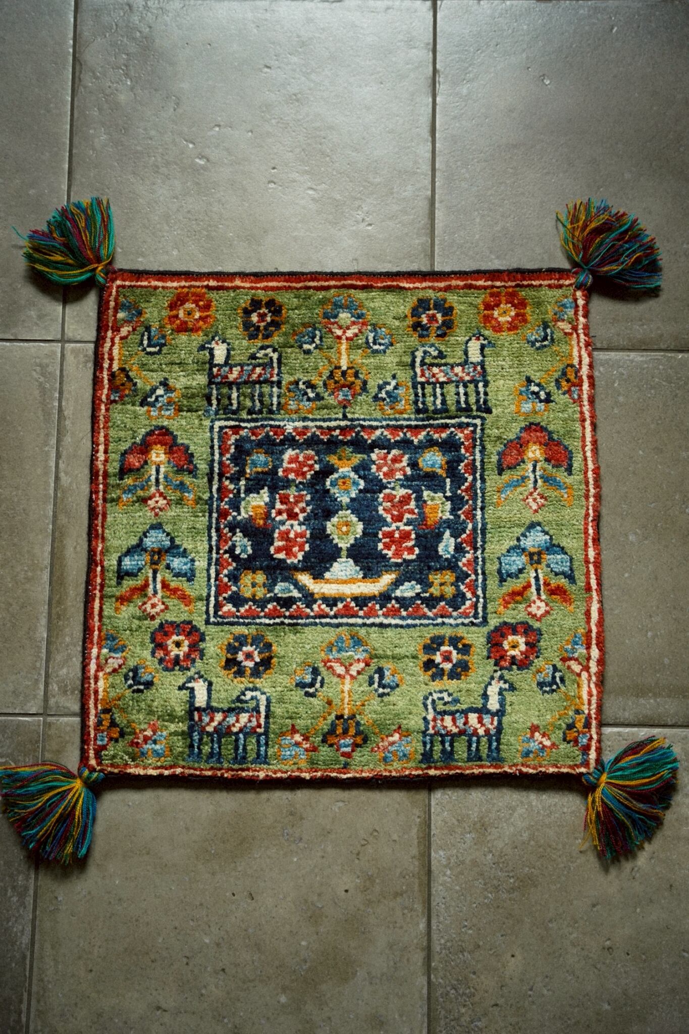 2179-Vintage Baluch rug