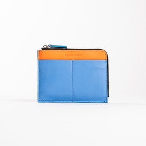 PIERRE HARDY　WALLET　BLUE ORANGE