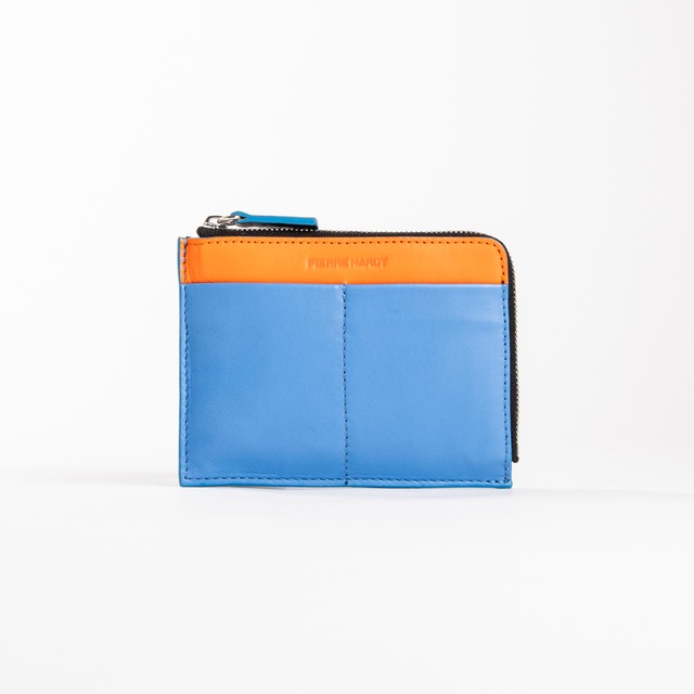 PIERRE HARDY　WALLET　BLUE ORANGE