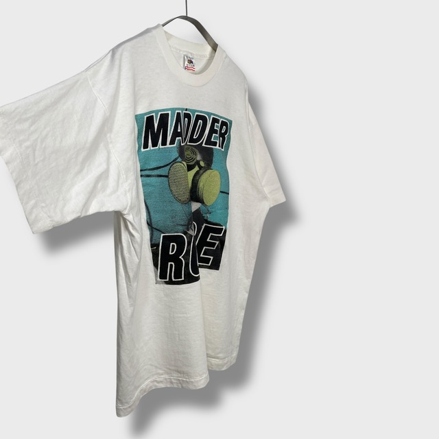 90s USA製　マダーローズ　バンドTシャツ　バンT プリント　ホワイト　XL