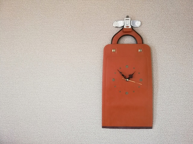 【掛-kakeru- シリーズ】Wall Clock red