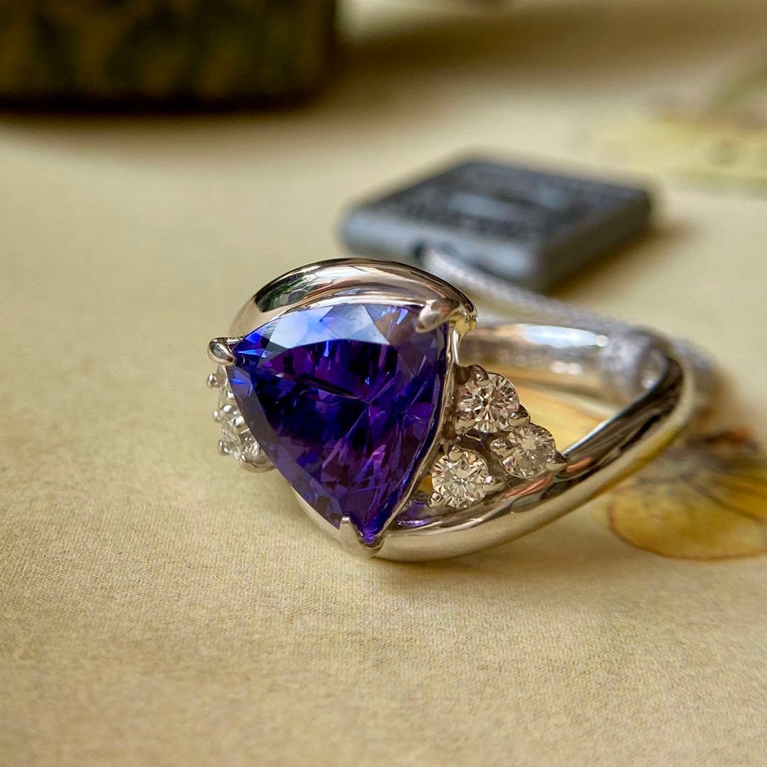 専用です】タンザナイト財団 希少性の印 タンザナイト3.33ct