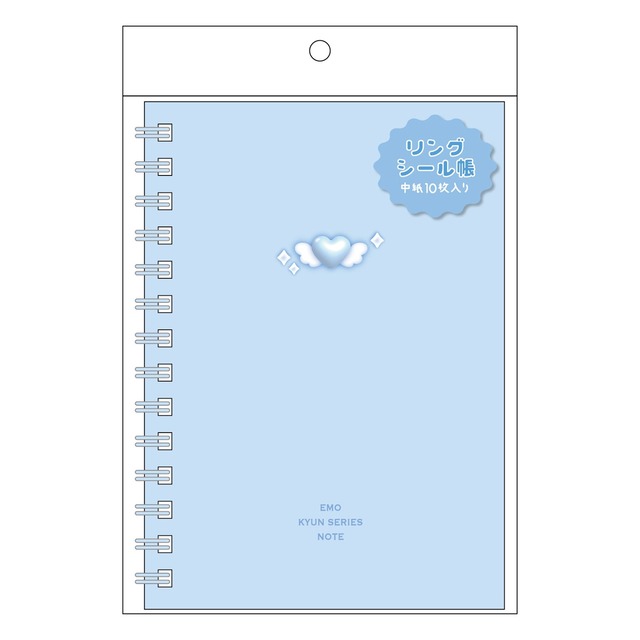 ダブルリングシール帳 エンジェル(4727381)