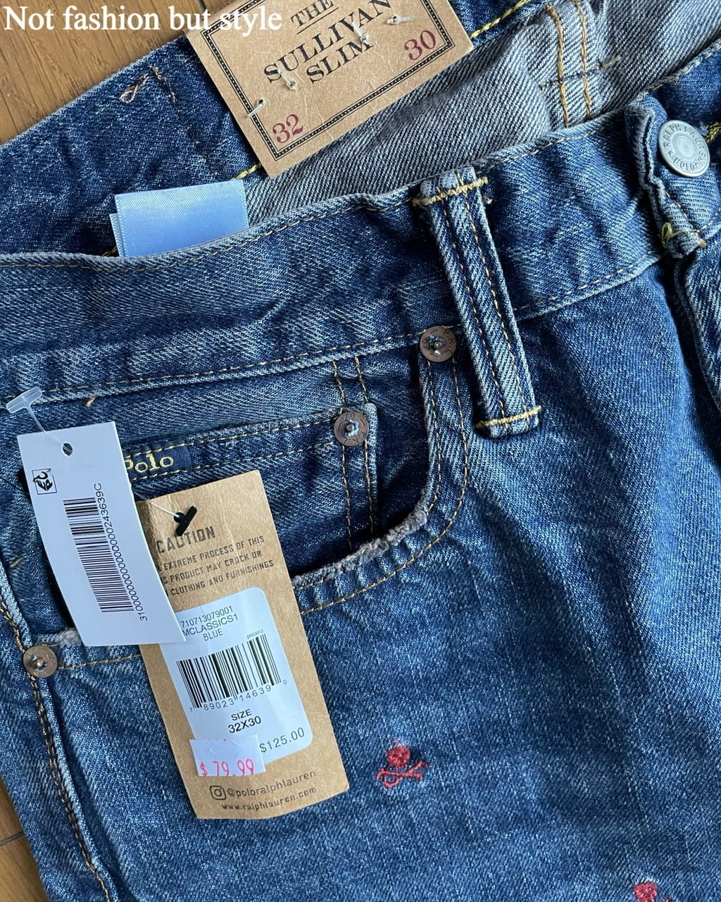 新品Polo RalphLauren Sullivan Slim スカルデニム | Room Style Store