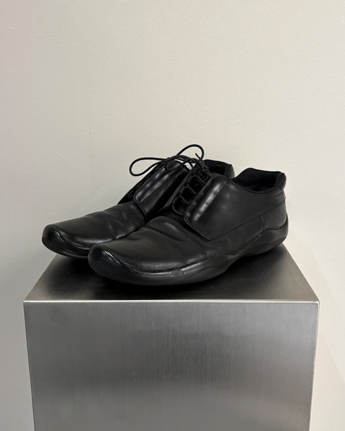 【PRADA SPORT】lace up leather sneaker